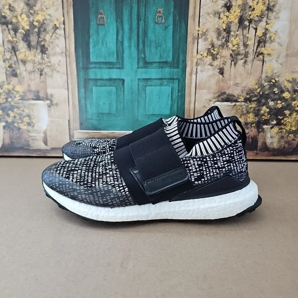 Adidas Men's CrossKnit Boost 2.0 Grey Spikeless Golf Shoes F33733 Size 7